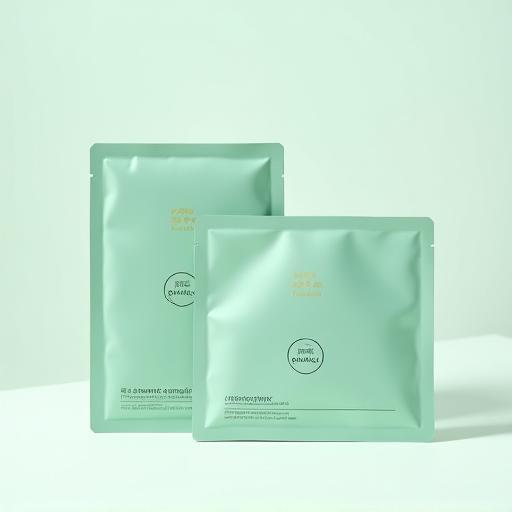 고급스러운 활력 마스크 시트 패키지